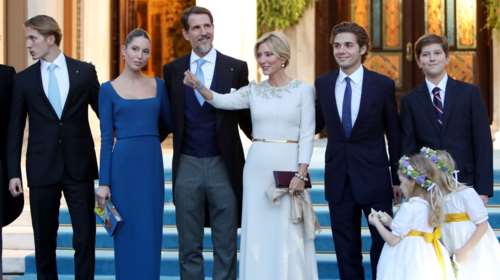 Μαρί Σαντάλ - Παύλος: Πάρτι γενεθλίων στο πολυτελές σπίτι τους στο Λονδίνο - Το ντεκόρ και τα vintage royal πορτρέτα