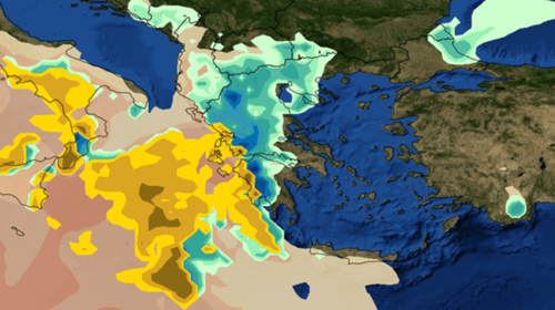 Meteo: Η εξέλιξη της κακοκαιρίας τις επόμενες ώρες - Έντονα φαινόμενα και λασποβροχή [Χάρτες]