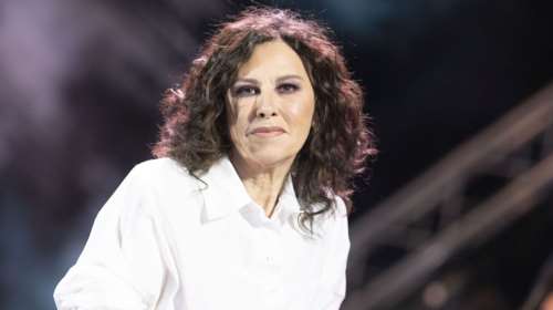 Ελευθερία Αρβανιτάκη: Η σπάνια εμφάνιση με την ολόιδια κόρη της Αντιγόνη Μαθιουδάκη