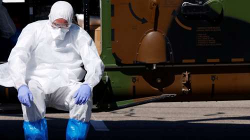 Ισπανία: 551 θάνατοι σε ένα ακόμα 24ωρο, ξεπέρασαν τους 19.000 οι νεκροί