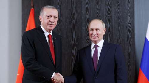 Συγχαρητήρια Πούτιν σε Ερντογάν για την επανεκλογή του