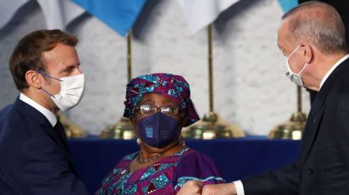 G20 -Ερντογάν: Μετά τον Μπάιντεν συνάντησε και τον Μακρόν στη Ρώμη - Συζήτησαν για τη Λιβύη