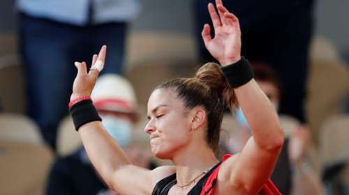 Μαρία Σάκκαρη: Ηρωική μάχη της Ελληνίδας βασίλισσας του τένις - Eχασε στον ημιτελικό του Roland Garros [Βίντεο]