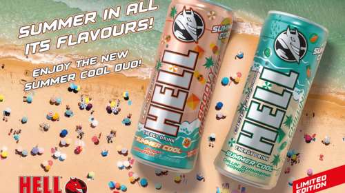 Τα Limited Edition Summer Cools της HELL Energy επιστρέφουν για να δώσουν γεύση στο καλοκαίρι μας
