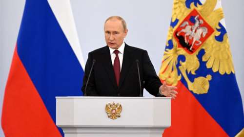 Τη γνωστή του προπαγάνδα ο Πούτιν: Οι νεοναζί έκαναν εθνοκάθαρση και εγκλήματα κατά αμάχων στην Ουκρανία