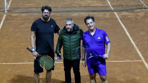 Αποκλεισμός για τον Άδωνι Γεωργιάδη στο τουρνουά τένις της Φιλοθέης: &quot;Όλα τα ωραία τελειώνουν κάποτε&quot;