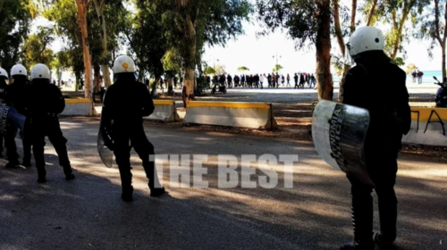 Πάτρα: Συγκέντρωση αντιεξουσιαστών για το Γρηγορόπουλο - Επί τόπου τα ΜΑΤ