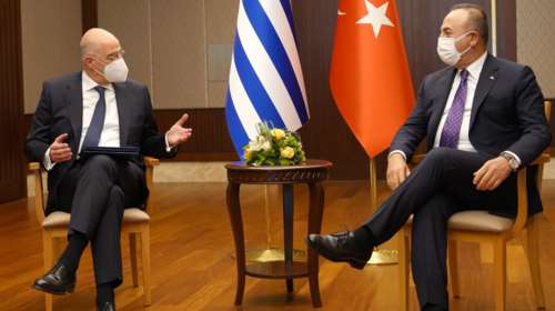 Κόντρα Δένδια - Τσαβούσογλου: To Twitter αποθεώνει τον Ελληνα ΥΠΕΞ - &quot;Γλέντησε κανονικότατα τον Μεβλούτ&quot;