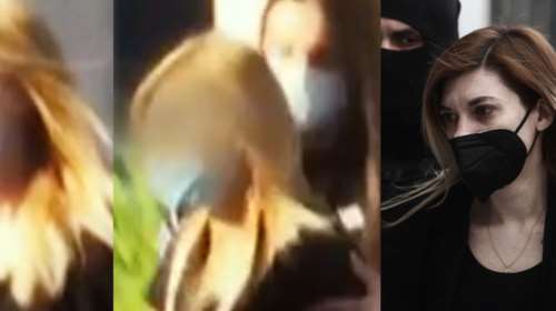 Ρούλα Πισπιρίγκου: Αγνώριστη στο δικαστήριο - Αδυνατισμένη, με ξανθά μαλλιά και ανταύγειες [Βίντεο]