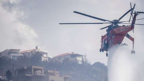 Οριοθετημένη η φωτιά στη Βοιωτία: Ισχυρές Πυροσβεστικές δυνάμεις στο σημείο