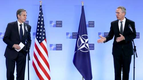 Τετραμερής συνάντηση στις Βρυξέλλες για Ρωσία και Ουκρανία - Το Κρεμλίνο &quot;μελετά&quot; την πρόταση Μπάϊντεν