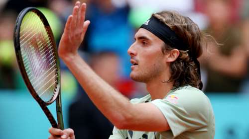 &quot;Αέρας&quot; ο Στέφανος Τσιτσιπάς, 2-0 τον Ντιμιτρόφ - Προκρίθηκε στην 8άδα του τουρνουά Masters της Μαδρίτης