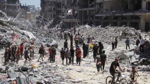 Ο Λαπίντ καλεί τον Νετανιάχου να μην αγνοήσει το σχέδιο Μπάιντεν για κατάπαυση του πυρός στη Γάζα