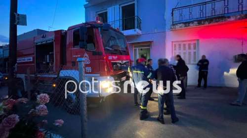 Τραγωδία στον Πύργο: Νεκρός εντοπίστηκε ηλικιωμένος κατά την κατάσβεση φωτιάς στο σπίτι του