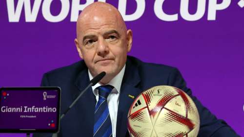 Ινφαντίνο: &quot;Ανοικοδόμηση όλων των ποδοσφαιρικών εγκαταστάσεων στη Γάζα - Χωρίς τον Τραμπ δεν θα υπήρχε ειρήνη&quot;