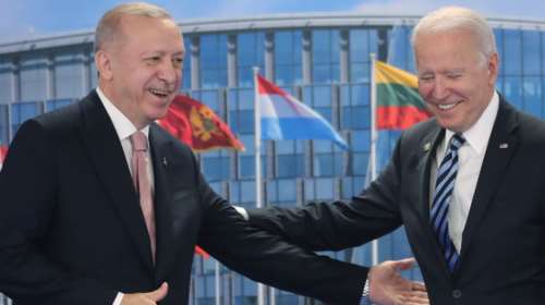 Τετ α τετ Μπάιντεν - Ερντογάν: &quot;Είχαμε μία καλή συνάντηση&quot; - &quot;Δεν υπάρχει θέμα που δεν μπορεί να επιλυθεί&quot;