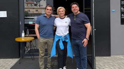 Για κυνήγι τρούφας στα Μετέωρα ο πρώην πρέσβης των ΗΠΑ, Τζορτζ Τσούνης - Μαζί με τον Κώστα Σκρέκα [εικόνες]