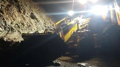 Κατολίσθηση βράχων στο Πήλιο- Κλειστός ο δρόμος στο Ανήλιο