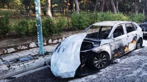 Επεισόδια στου Ζωγράφου: Μολότοφ και καμένα αυτοκίνητα στην Πανεπιστημιούπολη [Βίντεο]