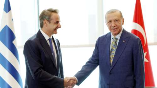 Ερντογάν: Ο στόχος μας με τον Μητσοτάκη είναι να διαλύσουμε την ταραγμένη ατμόσφαιρα στο Αιγαίο