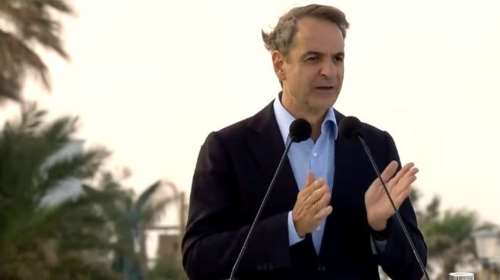 Μητσοτάκης από τη Ρόδο: Το ΠΑΣΟΚ του Ανδρουλάκη έχει μετατραπεί σε αταίριαστο εταίρο του ΣΥΡΙΖΑ