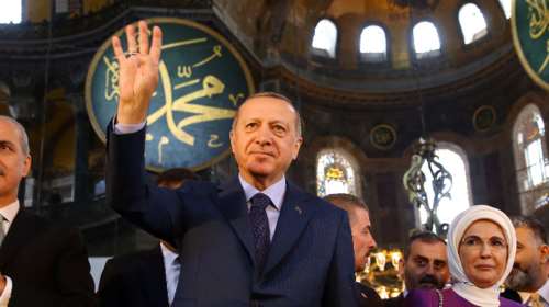 Πιο &quot;μαζεμένος&quot; ο Ερντογάν για την Αγιά Σοφιά- Επιτέθηκε σε όλους... αλλά απέφυγε να πει ότι θα γίνει τζαμί