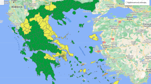 Πώς διαμορφώνεται ο Επιδημιολογικός Χάρτης της χώρας