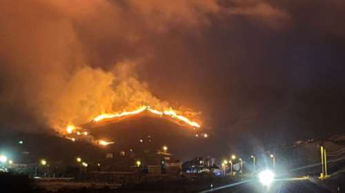 Μεγάλη φωτιά στην Ίμβρο: Καίγεται πευκόδασος [Βίντεο]