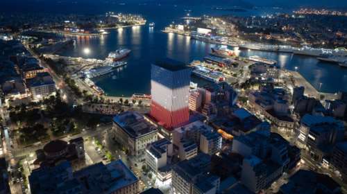 Ο Πύργος Πειραιά υποδέχεται την Ολυμπιακή Φλόγα και το γαλλικό ιστιοφόρο &quot;Le Belem&quot;