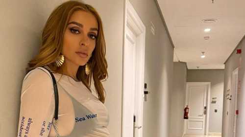 Ελένη Φουρέιρα: Για δείπνο στη Μαδρίτη με see-through μπλουζάκι που κόβει την ανάσα [Εικόνες]