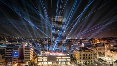 Εγκαινιάστηκε ο Πύργος του Πειραιά, ο πρώτος &quot;πράσινος&quot; και &quot;ψηφιακός&quot; ουρανοξύστης της χώρας [εικόνες - βίντεο]