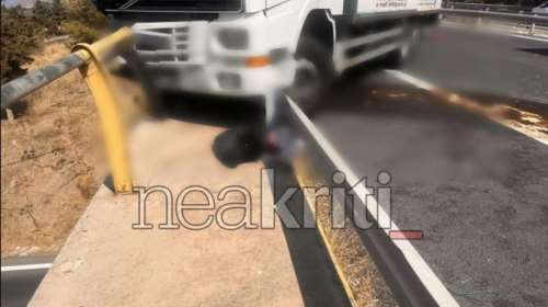 Έτσι έγινε η τραγωδία στον ΒΟΑΚ: Ο 61χρονος ένιωσε αδιαθεσία, το αγροτικό σταμάτησε να βοηθήσει και τους παρέσυρε η νταλίκα