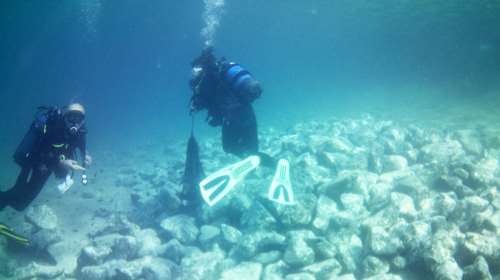 Αλόννησος: Εντυπωσιακές εικόνες από την έρευνα στον βυθισμένο αρχαίο οικισμό του Αγίου Πέτρου [Εικόνες]