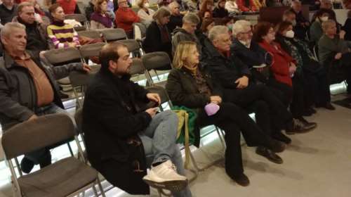 Σε εκδήλωση της Νέας Αριστεράς ο Γαβριήλ Σακελλαρίδης [εικόνες]