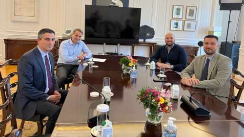 Συνάντηση Μητσοτάκη με τους ιδρυτές της startup Augmenta - Η ιστορία επιτυχίας της ελληνικής εταιρείας