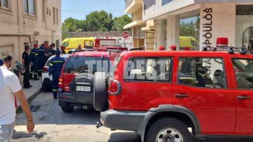 Αναστάτωση στην Πάτρα: Έπεσε οροφή ενοικιαζόμενου δωματίου - Ένας τραυματίας [εικόνες-βίντεο]