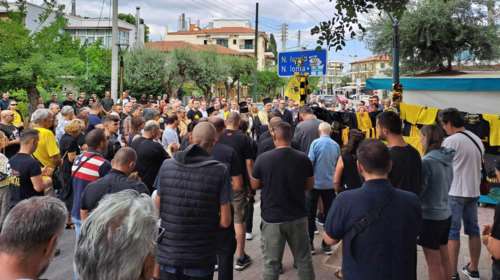 Νέα Φιλαδέλφεια: Σε κλίμα βαθιάς συγκίνησης το τρισάγιο στη μνήμη του Μιχάλη Κατσουρή [εικόνες]