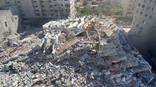 Associated Press για την ισοπέδωση των γραφείων του: &quot;Είμαστε τρομοκρατημένοι&quot; - Συγκλονιστικές εικόνες μετά τον βομβαρδισμό