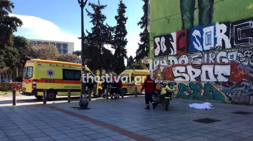 Σοκ στη Θεσσαλονίκη: 66χρονος έπεσε από τον 5ο όροφο - Άφησε σημείωμα αυτοκτονίας [Εικόνες]