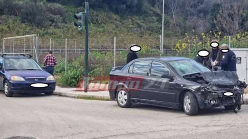 Καραμπόλα στην Πάτρα με τρία ΙΧ αυτοκίνητα - Μία τραυματίας [εικόνες]