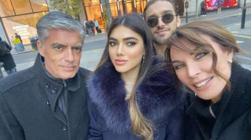 Πανέμορφη στο Λονδίνο η Λυδία Ευαγγελάτου: Ταξίδεψε από τη Νέα Υόρκη για... family reunion
