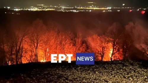 Σε πύρινο κλοιό η Καστοριά – Επτά τα ενεργά μέτωπα