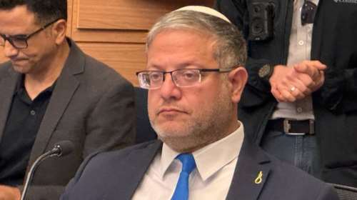 Ανατριχιαστικό: Ο Μπεν Γκβιρ φόρεσε καρφίτσα-κρεμάλα στη συζήτηση για την θανατική ποινή σε &quot;τρομοκράτες&quot;