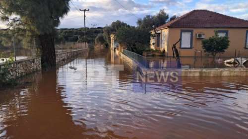 Κεφαλονιά: Σοβαρές ζημιές από τις πλημμύρες - Νέες καταιγίδες στην περιοχή το επόμενο 48ωρο [εικόνες - βίντεο]
