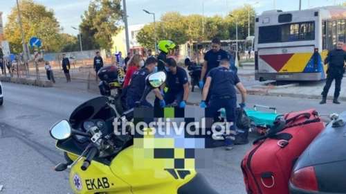 Τραγωδία στη Θεσσαλονίκη: Νεκρή 40χρονη οδηγός μοτοσικλέτας - Λεωφορείο πέρασε στο αντίθετο ρεύμα και την παρέσυρε