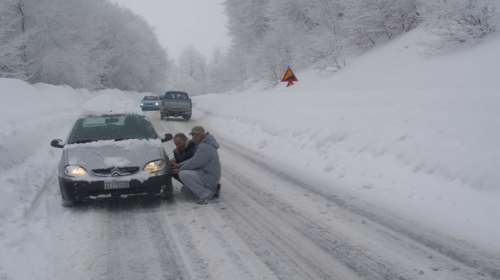 Πού είναι απαραίτητες οι αντιολισθητικές αλυσίδες λόγω χιονόπτωσης