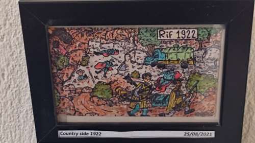 Θεσσαλονίκη: Πρόσφυγας ζωγραφίζει την ιστορία του σε πακέτα τσιγάρων [εικόνες]