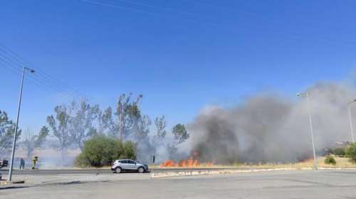 Φωτιά στην Τρίπολη: Μήνυμα από το 112 για εκκένωση σε Άκρα και Άγιο Σώστη