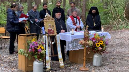 Έλληνας φιλοτέχνησε εικόνα για τον κορονοϊό στο παρεκκλήσι της Αγίας Κορώνας του Μονάχου