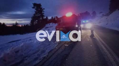 Κακοκαιρία Μπάρμπαρα: &quot;Γέφυρα ζωής&quot; για κοριτσάκι στην Εύβοια με υψηλό πυρετό- Άνοιξαν δρόμο τα εκχιονιστικά